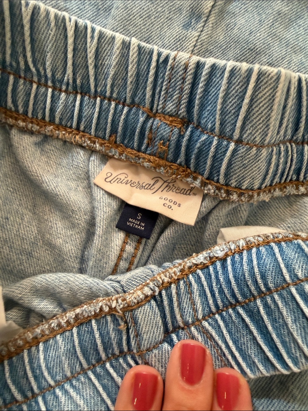 Universal thread drawstring denim S - Picture 4 of 5